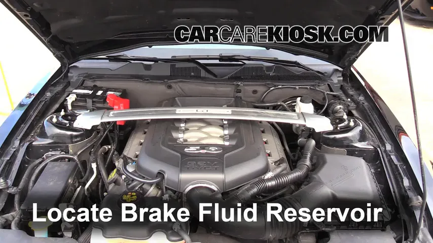 2012 Ford Mustang GT 5.0L V8 Coupe Brake Fluid